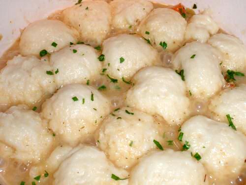 What is a good recipe for drop dumplings?