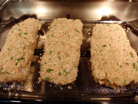 fried cod fish