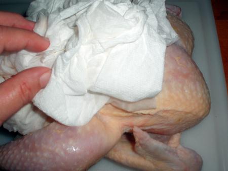 how to clean a chicken